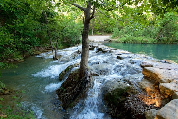 Chickasaw National Recreation Area featuring a river or creek
