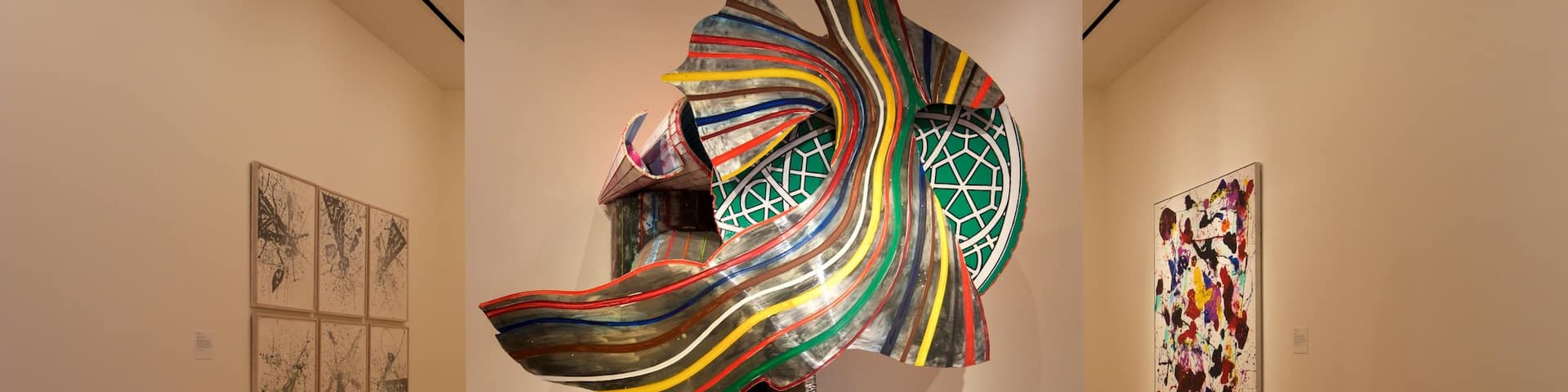 Oklahoma City Museum of Art which includes art and interior views