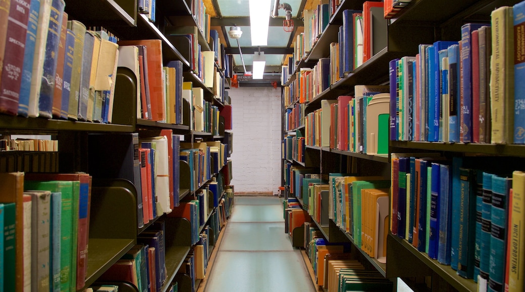 Bizzell Library which includes interior views