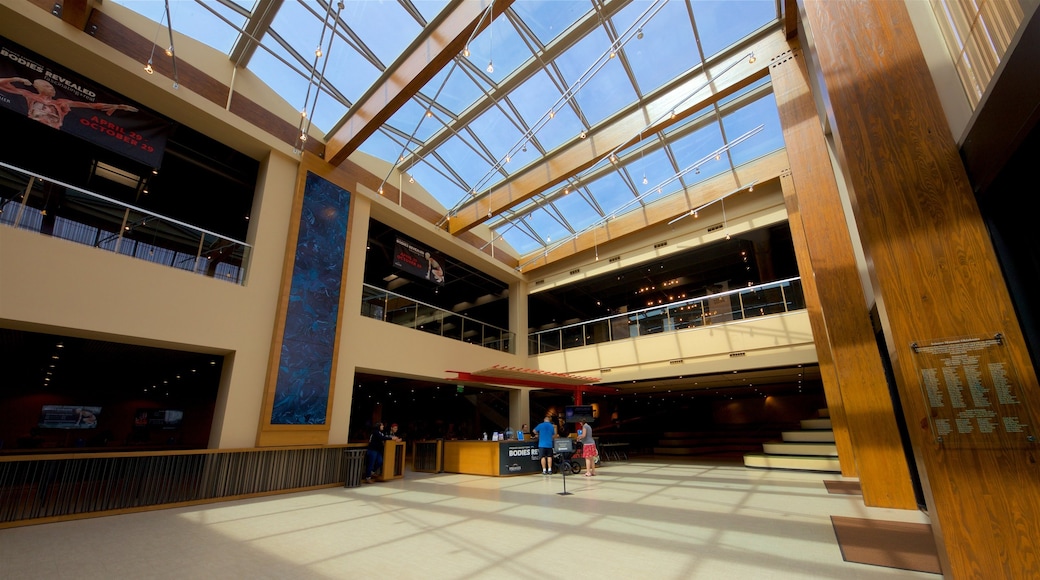 Omniplex Science Museum featuring interior views