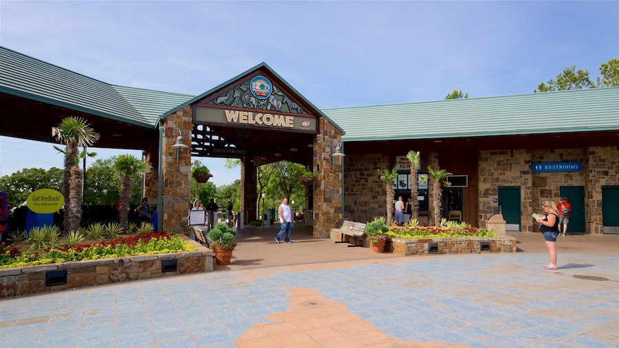 Oklahoma City Zoo featuring signage
