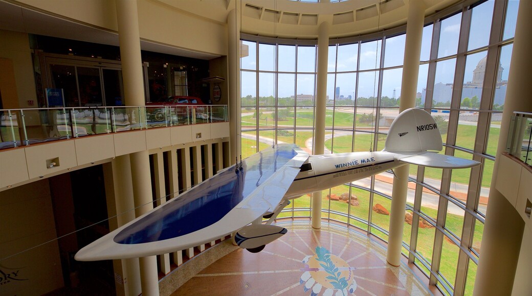 Oklahoma History Center which includes heritage elements and interior views