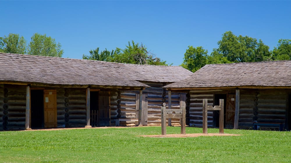 Fort Gibson Historic Site mettant en vedette patrimoine historique