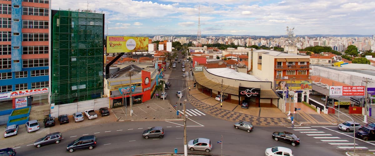 Campinas featuring a city and landscape views