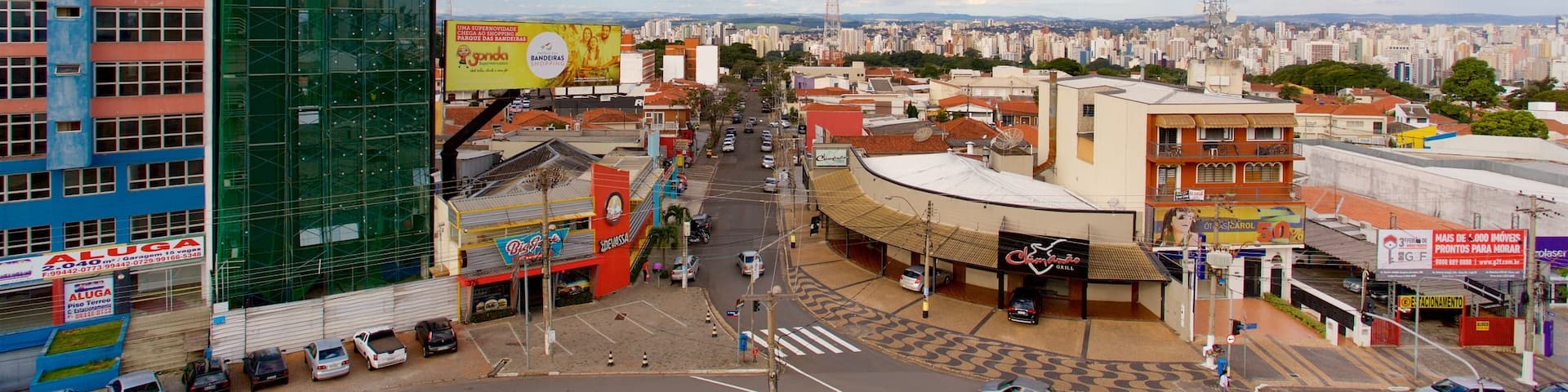 Campinas featuring a city and landscape views