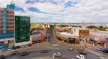 Campinas som inkluderar landskap och en stad