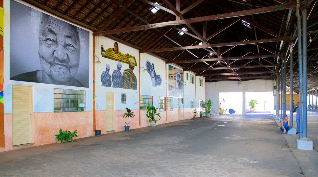 Estação Cultura ofreciendo arte al aire libre