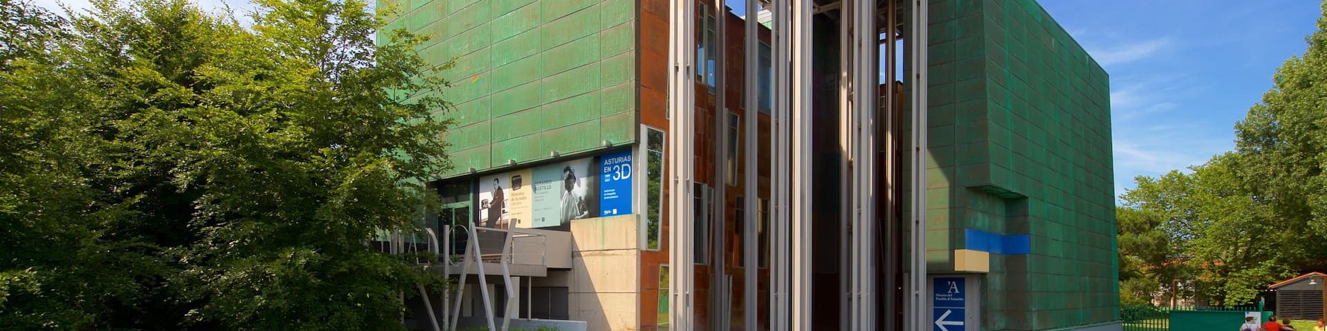 Museum of the Asturian People showing modern architecture