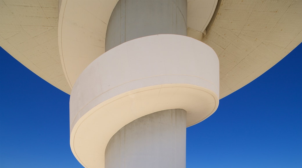 Centro culturale Oscar Niemeyer che include architettura moderna