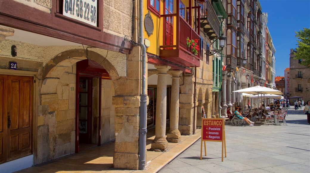 Aviles which includes heritage elements and a city