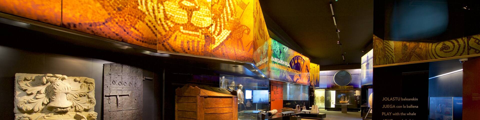 San Telmo Museum which includes interior views