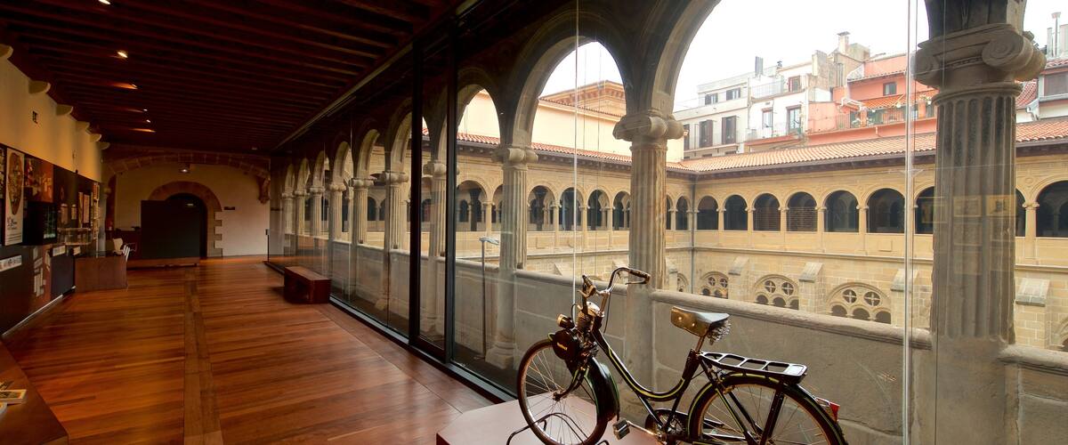 Museo de San Telmo que incluye vistas interiores