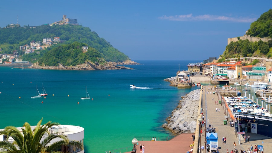 Municipio di San Sebastián che include vista della costa e località costiera