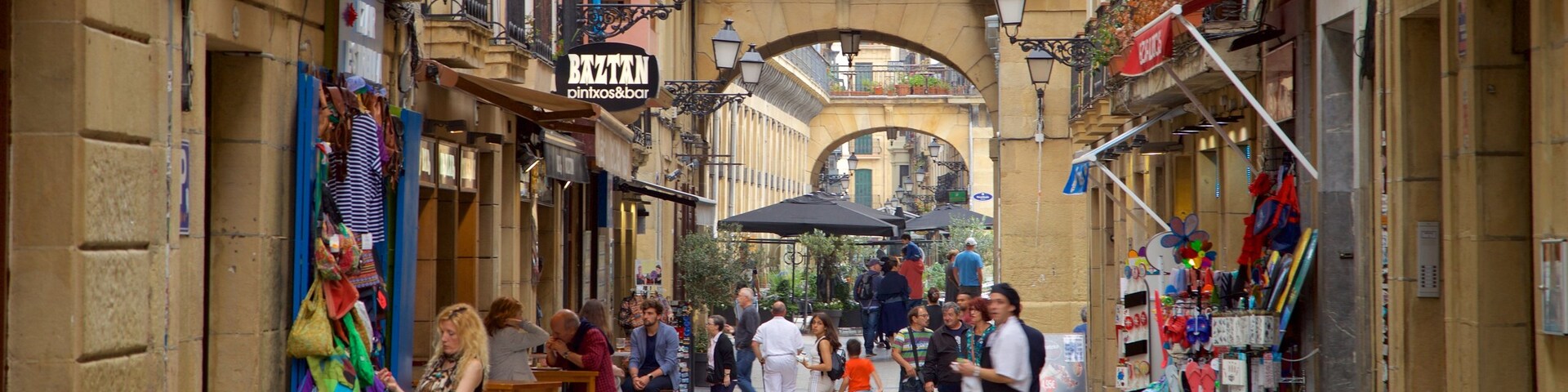 Old Town San Sebastián, San Sebastián, Basque Country, Spain