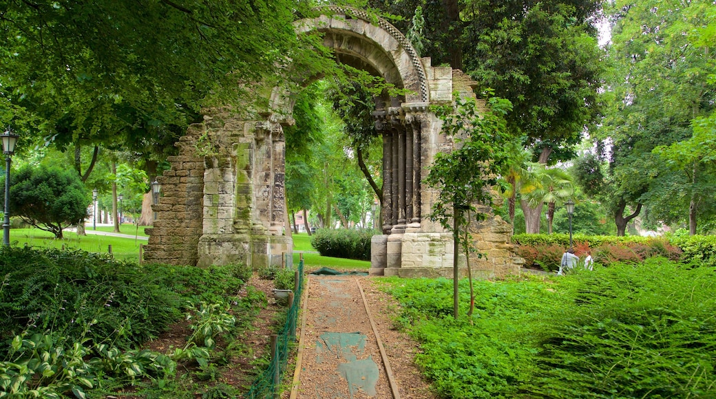 Campo de San Francisco ofreciendo un parque