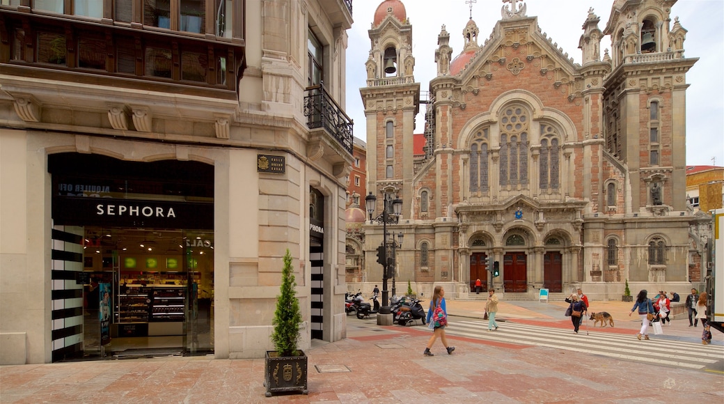 Church of San Juan featuring a church or cathedral, street scenes and heritage architecture