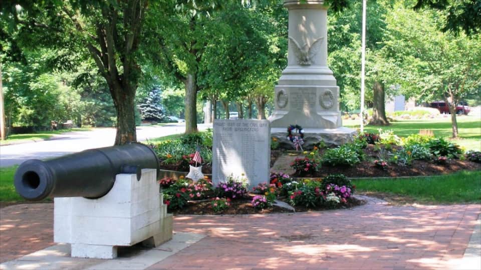 New Haven welches beinhaltet Gedenkstätte, Park und Monument