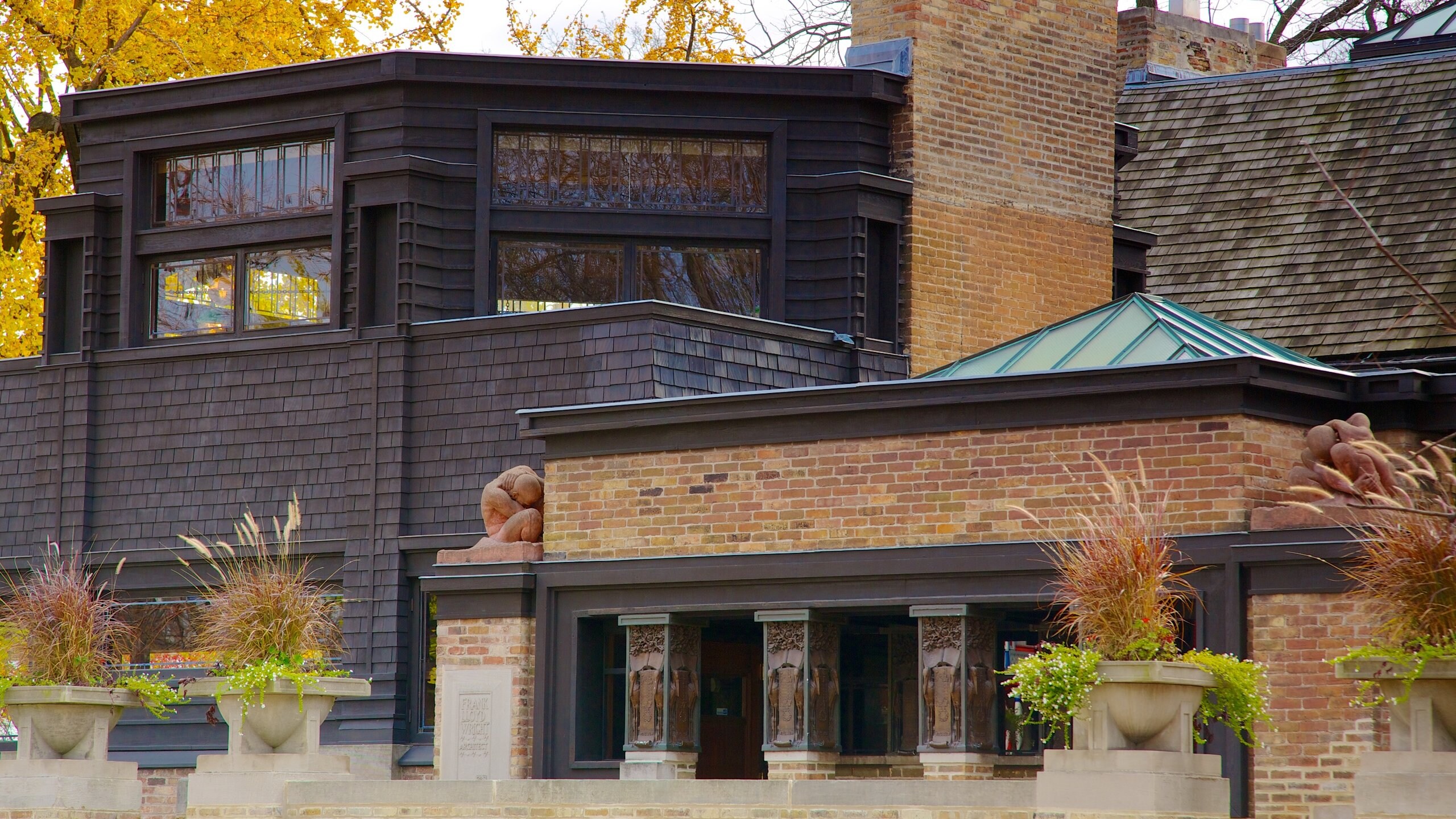 시카고에 위치한 프랭크 로이드 라이트 홈 앤 스튜디오 익스피디아
