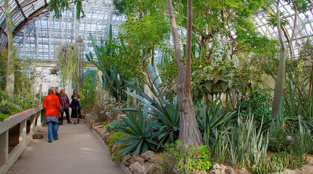 Illinois que incluye un jardín y vistas interiores