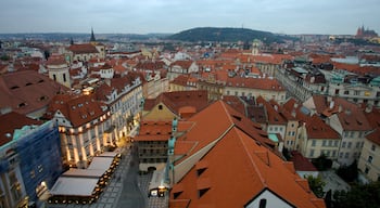 Prague which includes a city