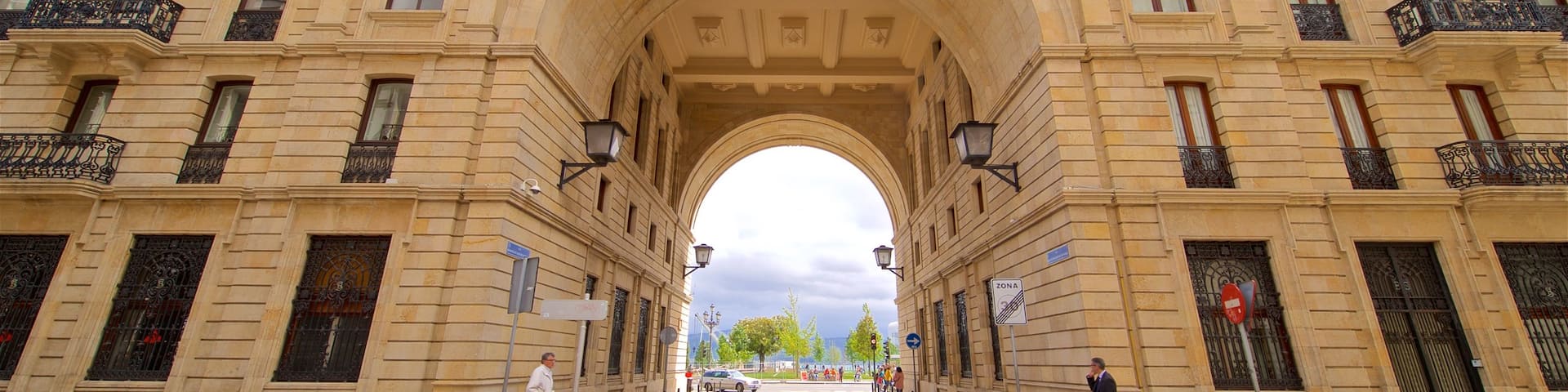 Bank Santander, Spanien das einen historische Architektur