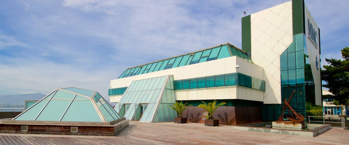 Museo Marítimo del Cantábrico bevat moderne architectuur
