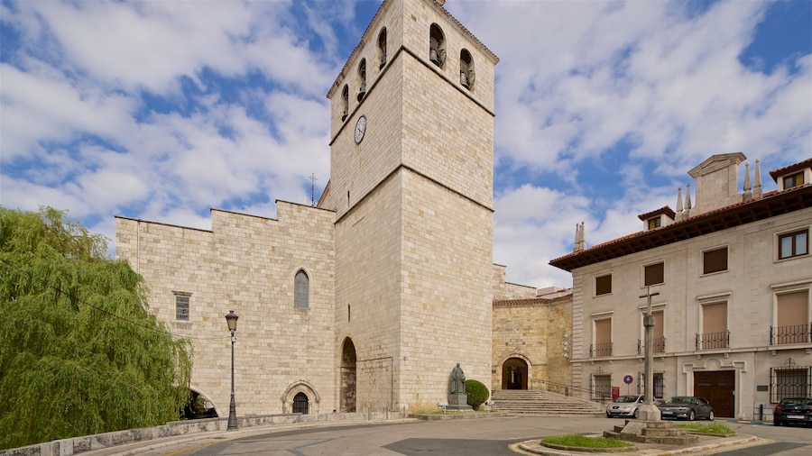 Kathedrale von Santander mit einem historische Architektur