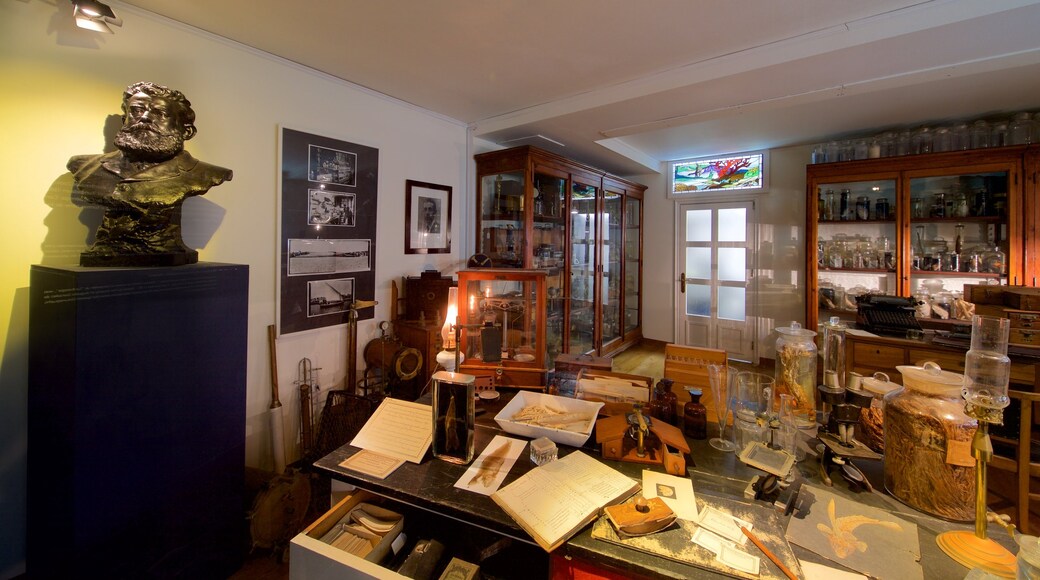 Cantabria Maritime Museum showing interior views and heritage elements