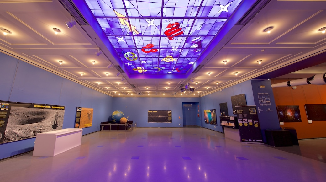 Pamplonetario bevat interieur