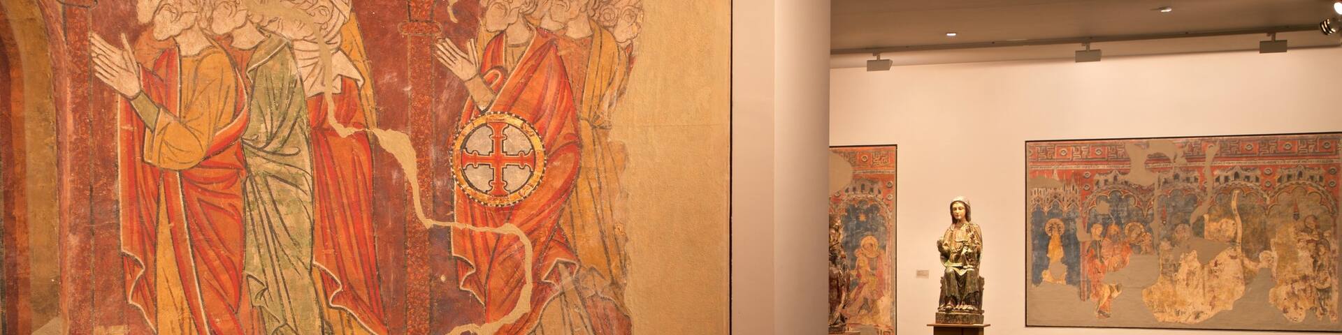Museum of Navarra which includes religious elements, art and heritage elements
