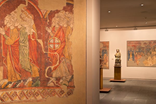 Musée de Navarre qui includes vues intérieures, patrimoine historique et art
