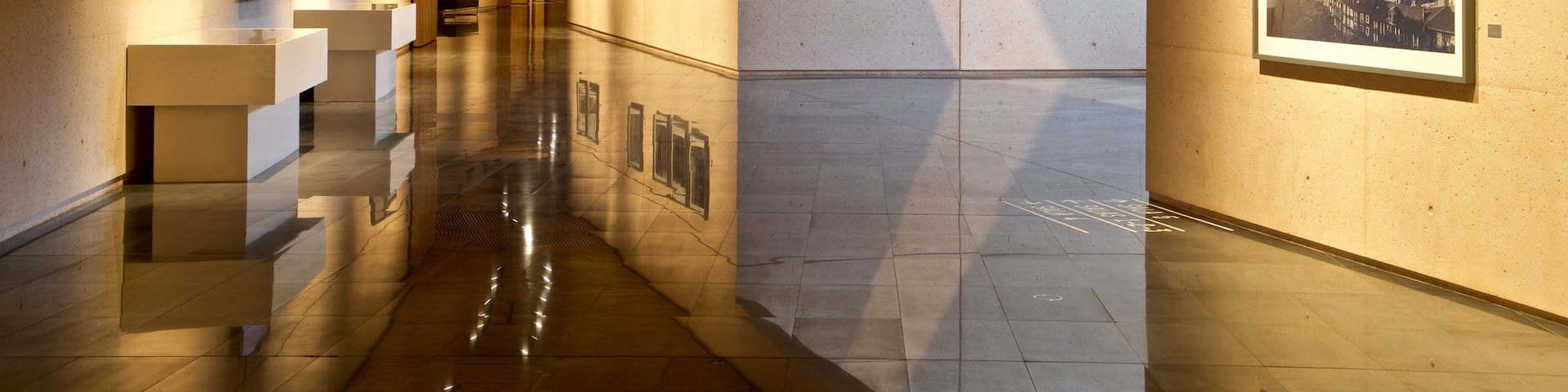 Pamplona showing interior views and art