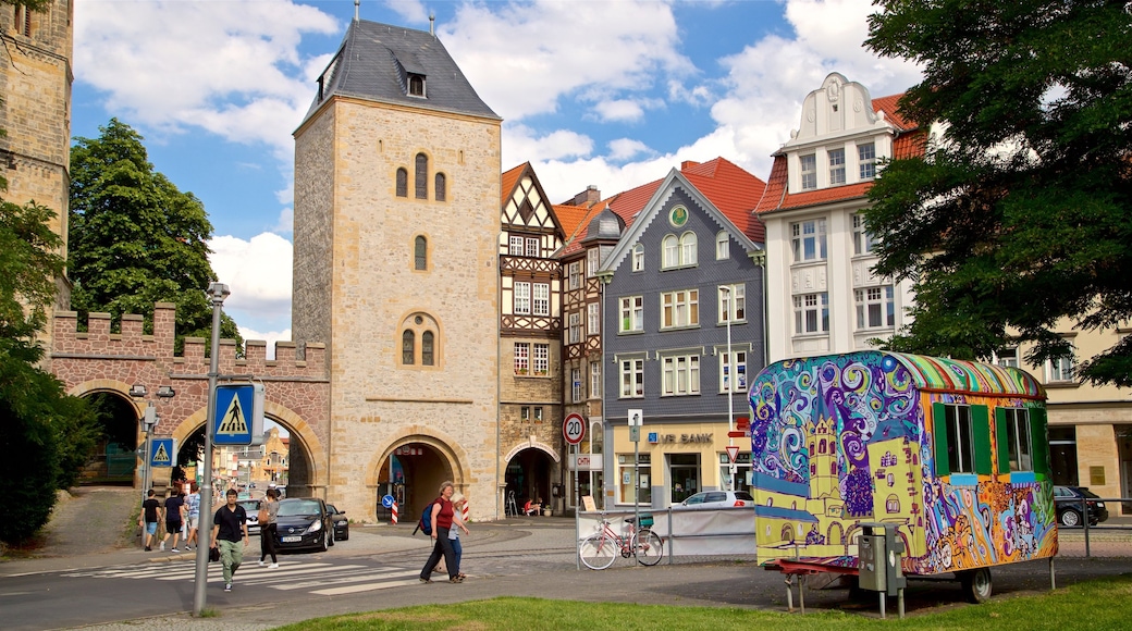 Eisenach which includes street scenes and heritage elements as well as a small group of people