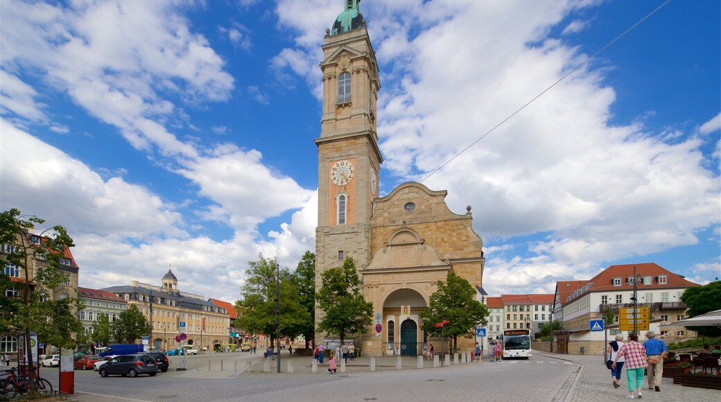 Georgenkirche ofreciendo arquitectura patrimonial y una iglesia o catedral