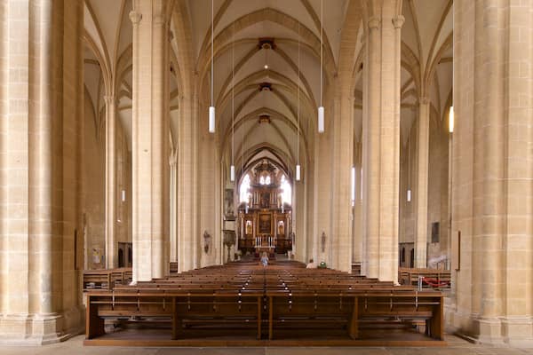 Erfurt welches beinhaltet Geschichtliches, Innenansichten und Kirche oder Kathedrale