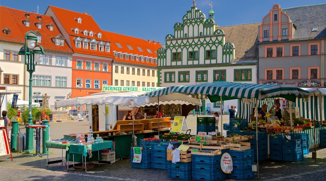 Weimar featuring markets and heritage elements