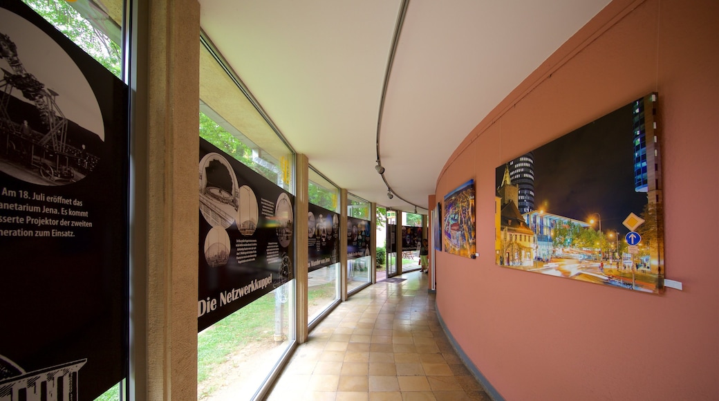 Zeiss Planetarium showing interior views