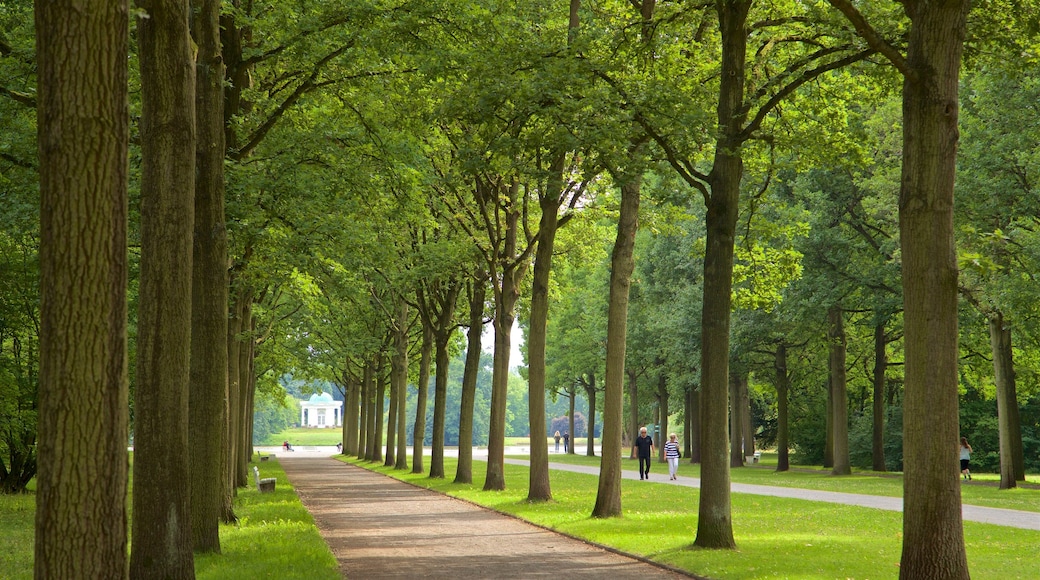 Staatspark Karlsaue mit einem Garten sowie Paar