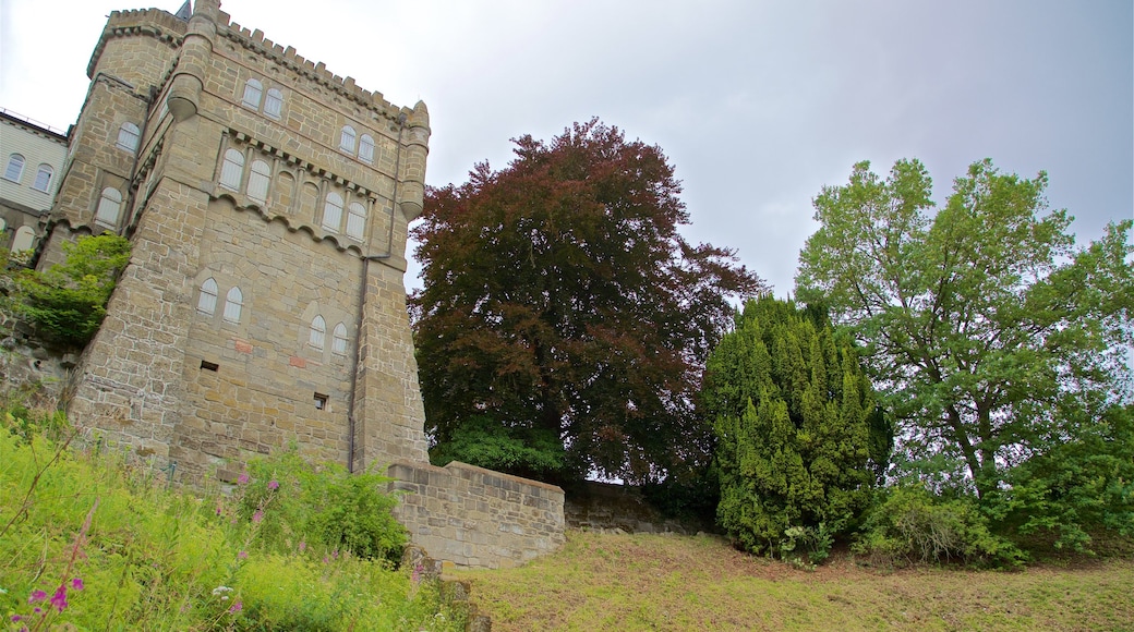 Castillo de Löwenburg ofreciendo patrimonio de arquitectura y castillo o palacio