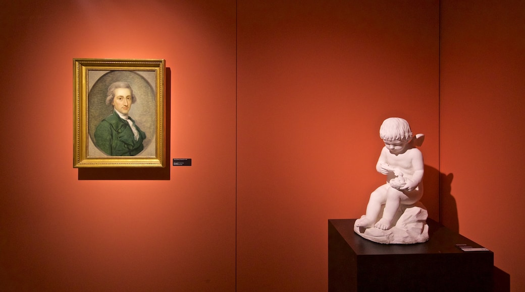 Goethe-Nationalmuseum som inkluderar konst och interiörer