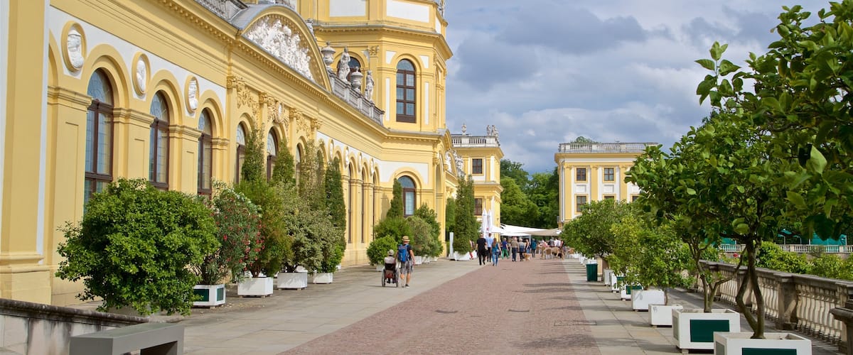 Kassel showing heritage elements
