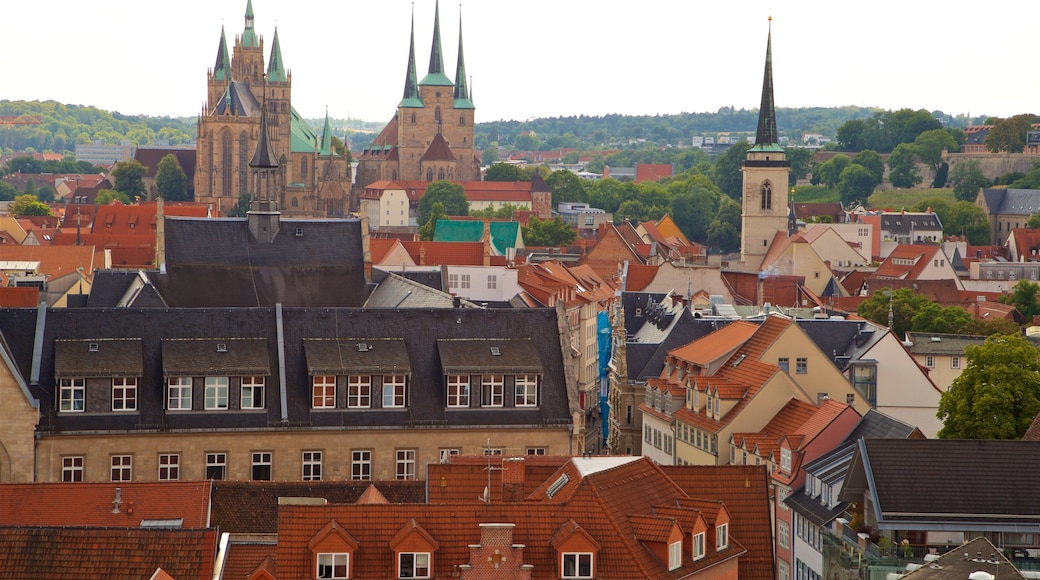 Ägidienkirche which includes landscape views, heritage architecture and a city