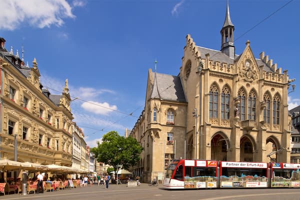 Rathaus welches beinhaltet historische Architektur