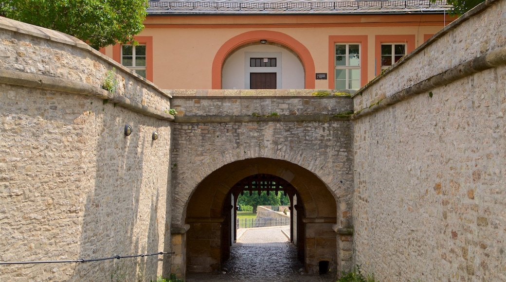 Zitadelle Petersberg mit einem Geschichtliches