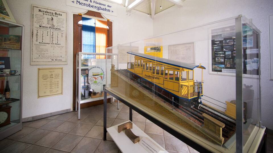 Nerobergbahn showing interior views