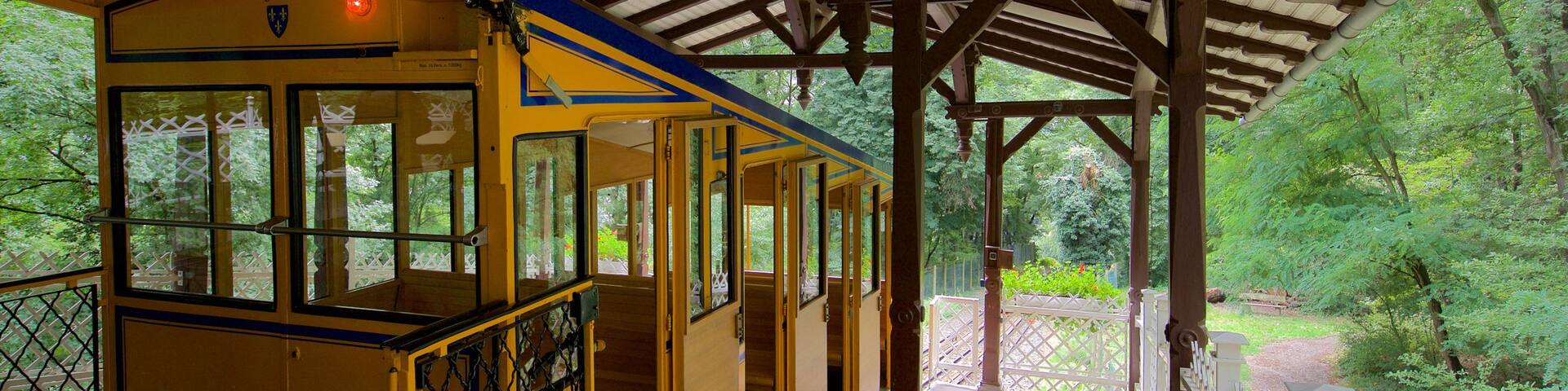 Nerobergbahn which includes interior views and railway items