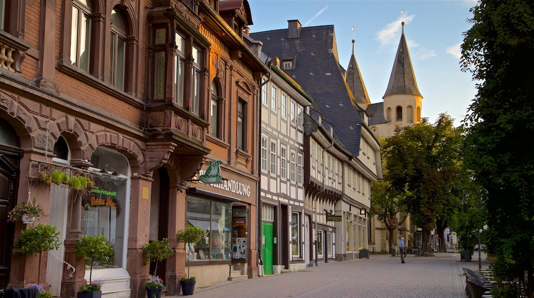 Jakobikirche mit einem Geschichtliches und Stadt