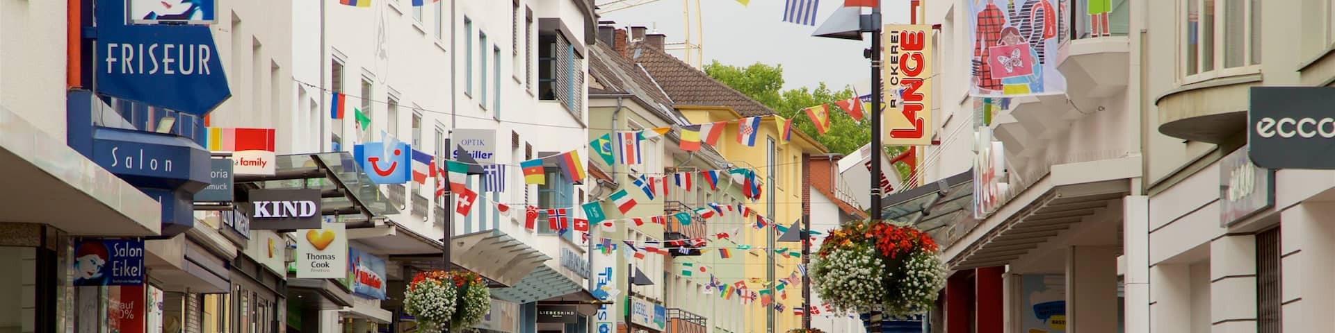 Paderborn which includes street scenes as well as a small group of people