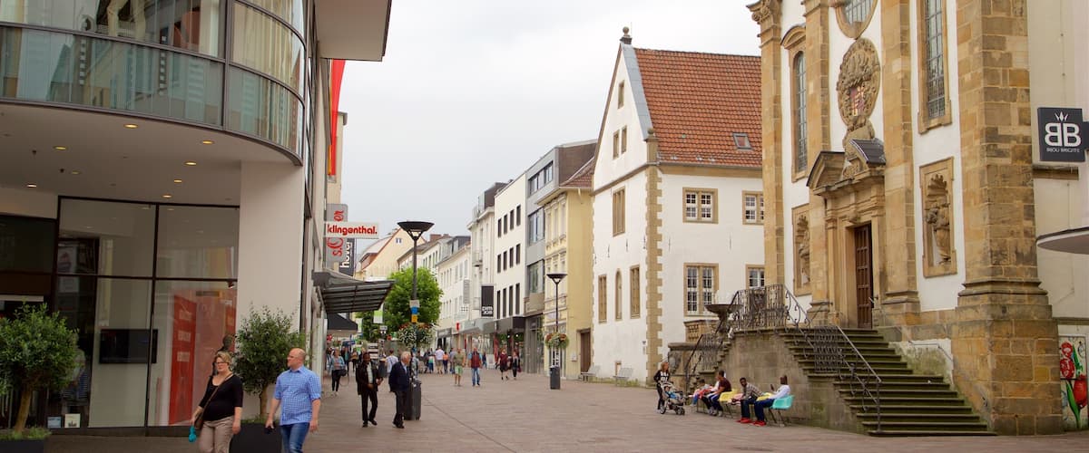 Paderborn which includes street scenes and heritage elements as well as a couple