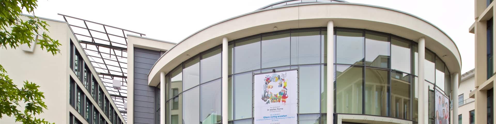 Theater Paderborn mit einem moderne Architektur